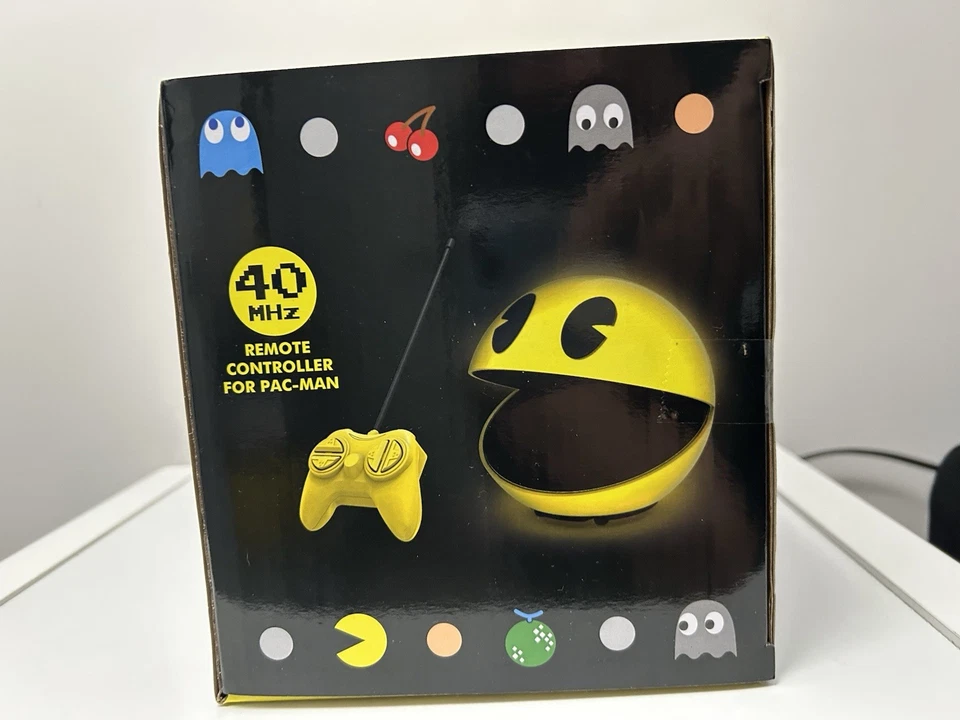 PAC-MAN & BLINKY GHOST LED Inalámbrico Control Remoto Juguete Cambio de Color Persecución Juego Foto 3 de 4