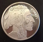 Liberty Indian Head Buffalo 2014 Silver 1 troy oz .999 Fine Silver Round ST Obv