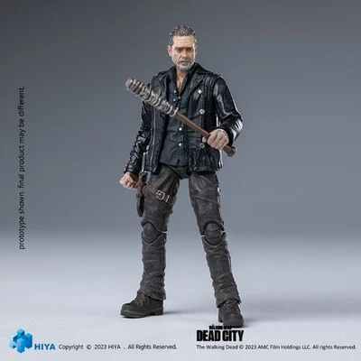 Negan figurine Exquisite Mini 1/18 The Walking Dead Hiya Toys 11 cm - Photo 1/4