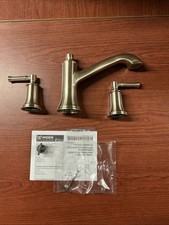 NEW Moen T683BN Dartmoor Deck Mount Roman Tub Faucet Trim Brushed Nickel B162