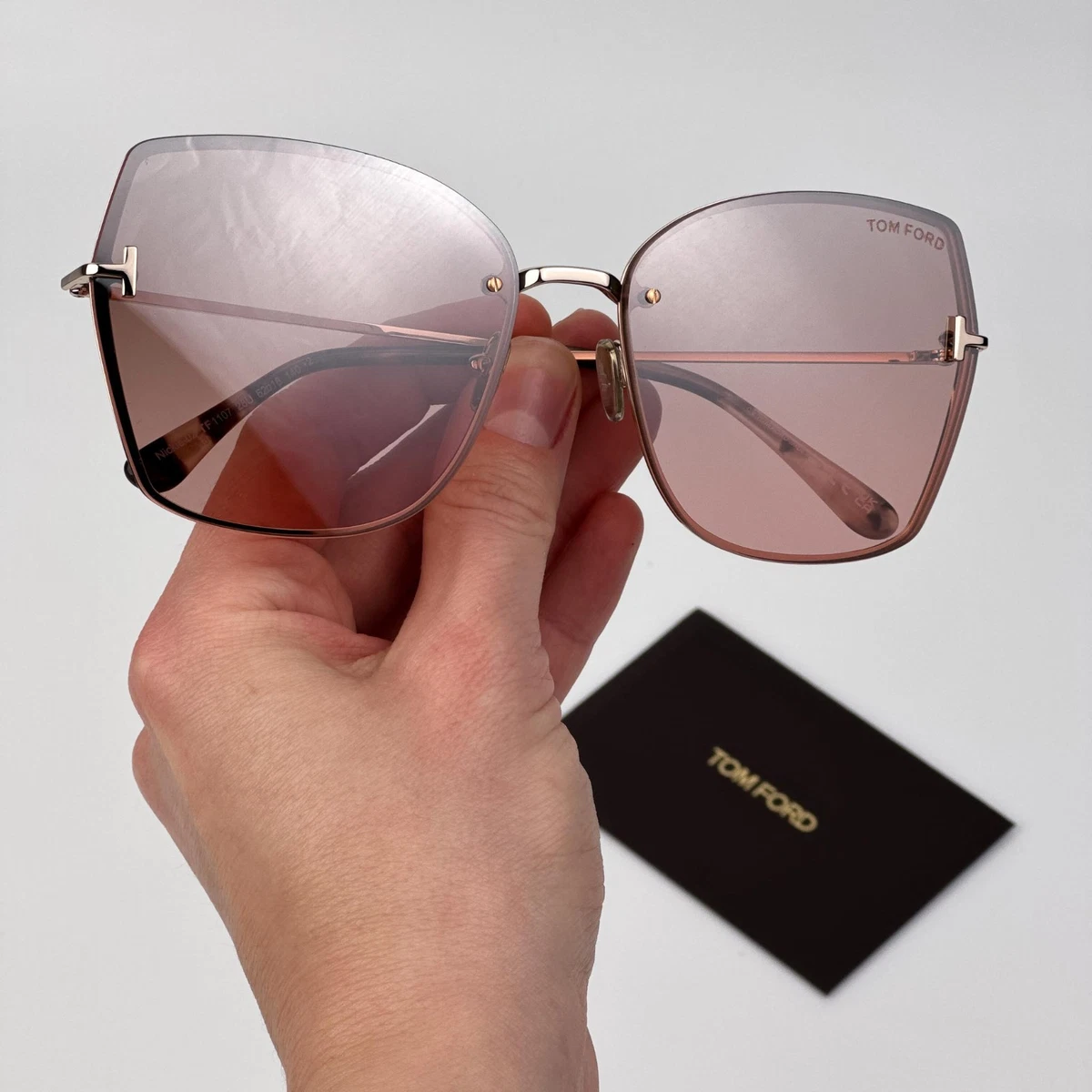 Tom Ford Gold Mirrored Sunglasses for Women | eBay