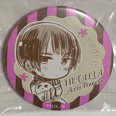 Hetalia Axis Powers HisaGO Original Art Pin Badges Japan C96 Comiket