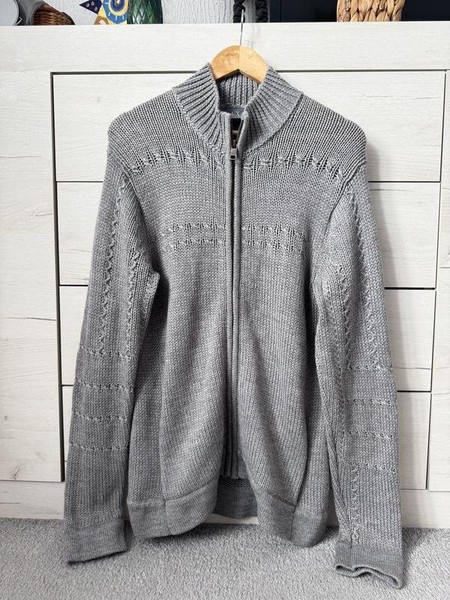 Men Armani Exchange Sweater Grey Wool M