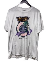 Vintage 1988 Lights Over Key Largo T Shirt Adult Size 2XL USA Made Single Stitch
