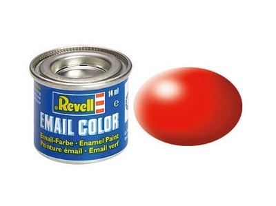 Luminous Red Silk Enamel Paint 32332