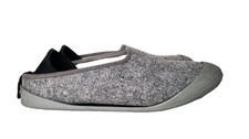 Mahabis Slippers Unisex 40 Gray Classic Wool Slip On Indoor Comfort Round Toe
