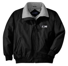 Norfolk Southern Thoroughbred Logo Embroidered Jacket Front and Rear [68r]