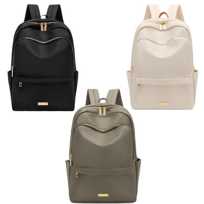 DAMEN City RUCKSACK BACKPACK Schultertasche Leder optik Freizeit Urlaub Outdoor