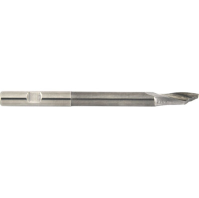 VHW Spiralnutfräser D7,4x16x100mm S8 Z1 VHM Oberfräser Einzahnfräser S1005.10