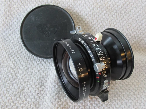 Rodenstock Sironar-N 210mm MC f5.6 lens Copal 1 Shutter Black Large Format Lens