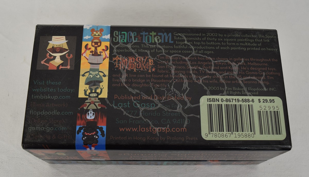 Tim Biskup Space Totem Cards Limited Signed & Numbered 604 of 1000