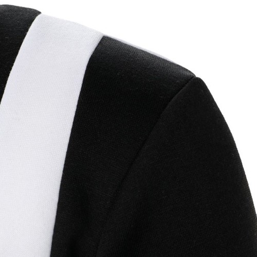 Abrigo para Hombres Atlético Cuello Soporte Sudadera Disfraz Prendas exteriores Cremallera Chaqueta Prendas para el torso - Imagen 11 de 47