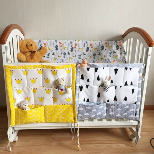 Baby Cot Bed Hang Storage Bag Crib cot 