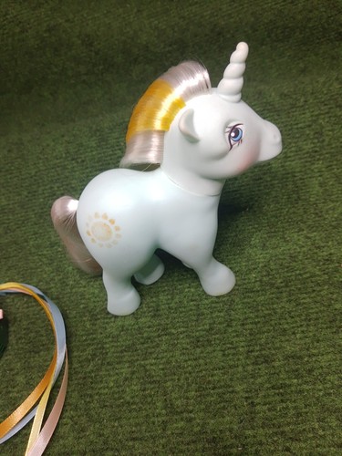 My little Pony Vintage G1 U&P I: Sunbeam + 4 ribbons 1983 (HK) - Bild 5 von 16