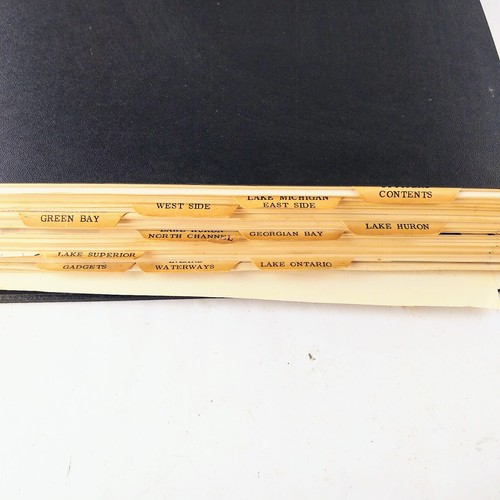 Great Lakes Cruising Club 1955 Port Pilot Log Book Lake Michigan Superior Huron - Picture 3 of 11