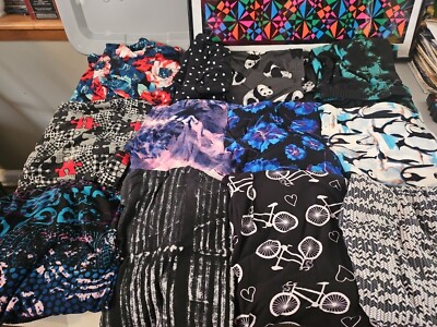 Lot Of 12 Leggings Depot Women ❤️ Casual Pants 3XL-5XL Plus
