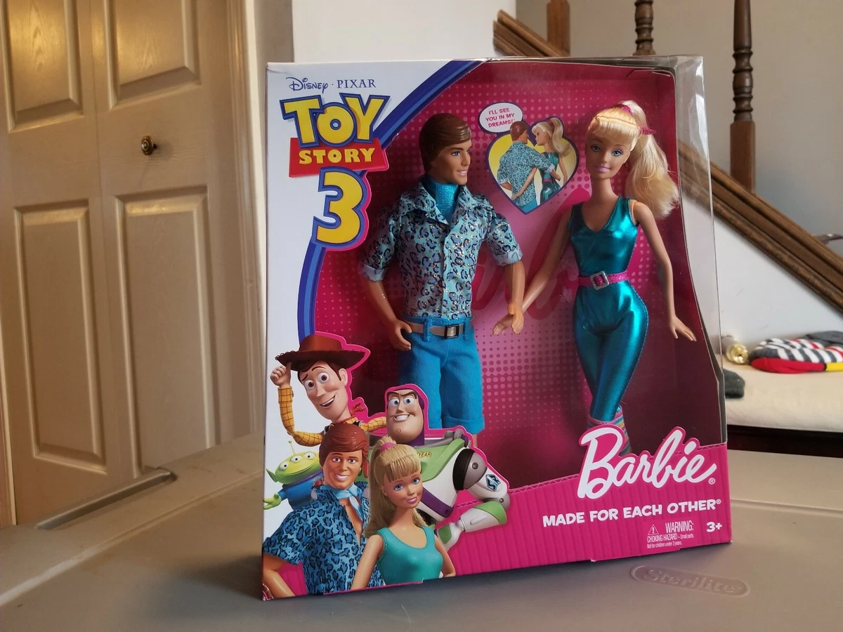 Barbie Toy Story 3 Barbie And Ken Made For Each Other RARE Dolls Set Mattel  New