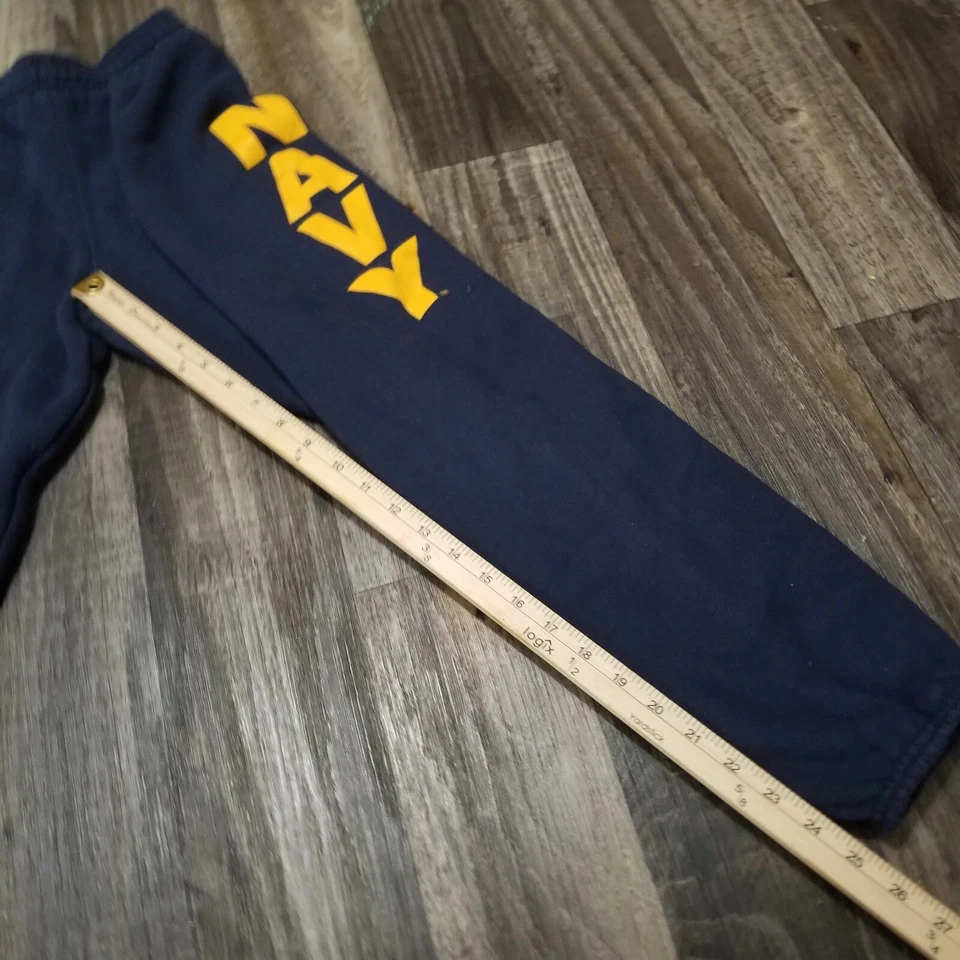 Pantalones deportivos Soffe militares azul marino talla grande 14-16 azul juvenil  Foto 3 de 4