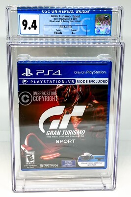 PS4 500G 8点セット Gran Turismo Sport - PS4 - CGC 9.4 A++ Sealed Graded Not VGA