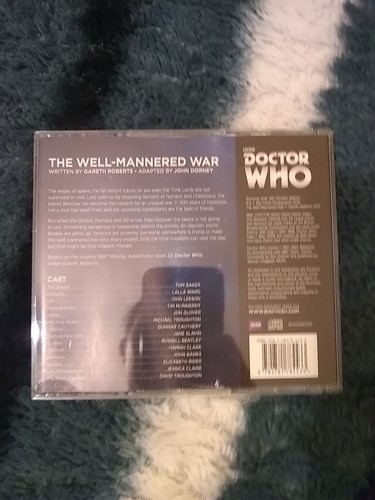 Big Finish Doctor Who The Well-Mannered War Used - Picture 2 of 4