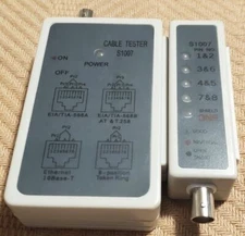 Network Cable Tester S1007 TESTED Working