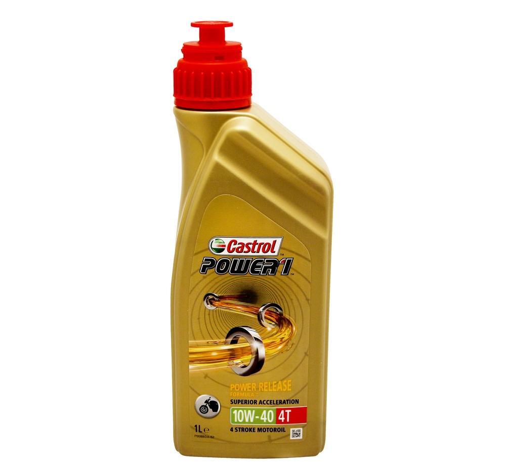 Huile Castrol Power Racing 10w-40 premium pour moteurs Triumph 4T