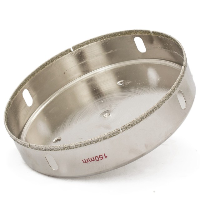 6" inch Masonry Hole Saw 150mm Diamond Tip Tile Drill Bit Coated for