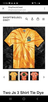 NEW - Yellow  Tie-Dye Urban Necessities Tee - Grateful Dead SB Dunk - XL