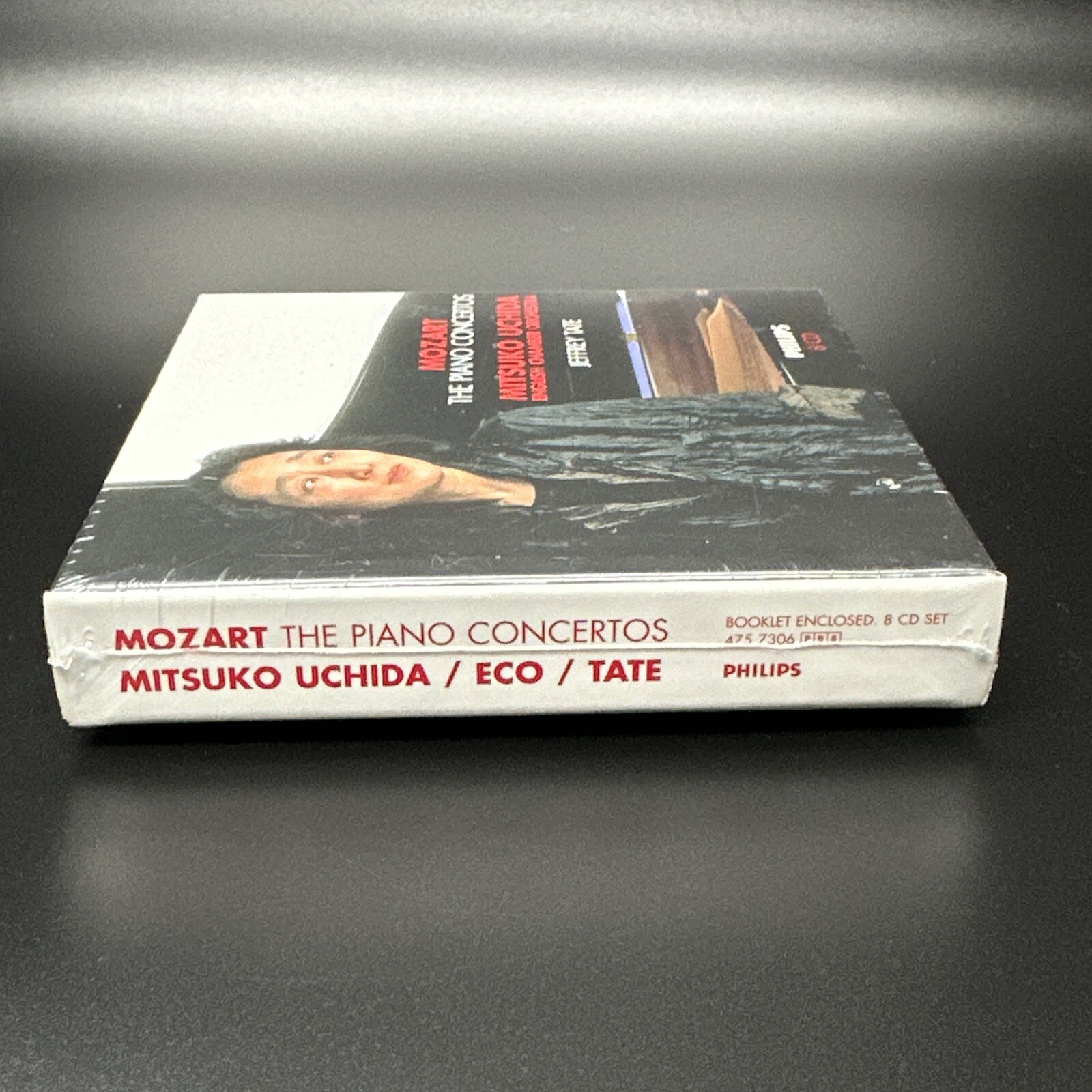 Mozart The Piano Concertos, Uchida Tate [Philips 8 CD Box Set] NEW