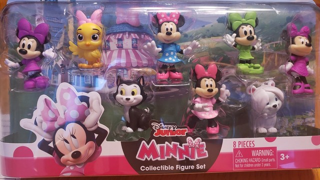 minnie mouse figure set