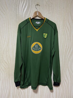 NORWICH CITY 2003 2004 AWAY FOOTBALL SHIRT SOCCER JERSEY XARA sz