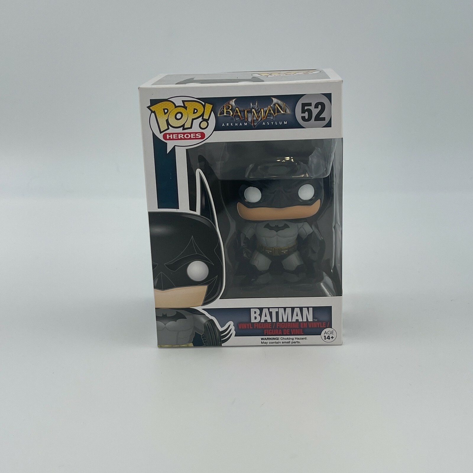 En Oferta Batman Arkham Asylum Pop Heroes 4&Quot; Vinyl Figure #52 Funko Protector Mint 2014