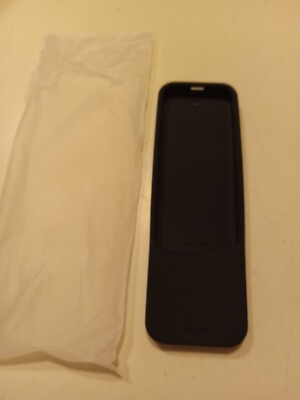Elago Soft Rubber Protective Case For Apple TV Siri Remote Control Black NEW
