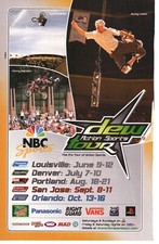 2005 MOUNTAIN DEW TOUR Action Sports NBC Promo PRINT AD WALL ART - BUCKY LASEK