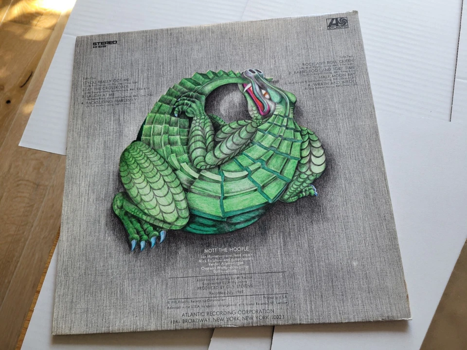 MOTT THE HOOPLE - Self Titled s/t 1970 GATEFOLD Hard Rock Glam LP Ian Hunter NM- - Image 4 of 4