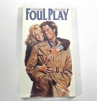 Foul Play Chevy Chase Cult Comedy Film VHS NEW Factory SEALED WATERMARKS