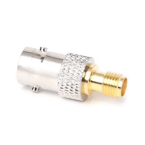 BNC Female Plug to SMA Female Jack Adapter Copper Connector Converter - Zdjęcie 8 z 8