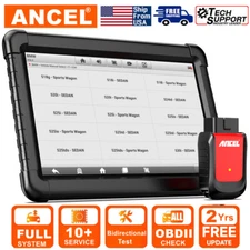10" Android Bidirectional ODB2 Scanner Bluetooth All System OBD2 Diagnostic Tool