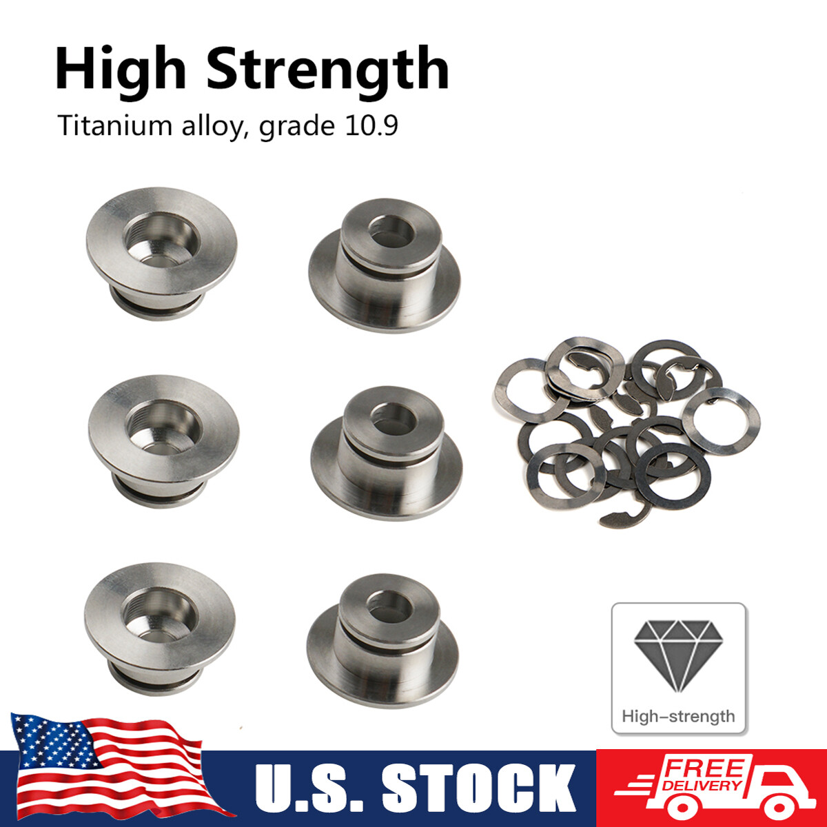 Brake Rotors Floating Hardware Fitting Kits for Yamaha YZF R1 R6