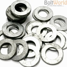 FORM A WASHERS HOT GALVANISED FLAT MILD STEEL FITS BOLTS SCREWS DIN 125A M6-M30