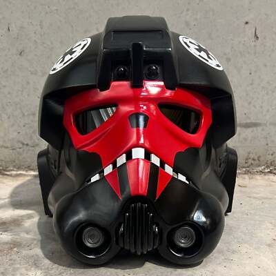 Star Wars TIE Fighter Pilot Red Skull Helm Jedi Cosplay Sith Empire Filme 80er