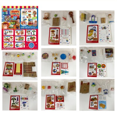 Rare 2014 Re-Ment Toy Story Happy Toy Room Full Set of 8 pcs | eBay