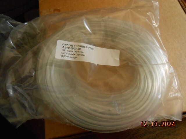 VINCON FLEXIBLE PVC 1/4 INCH 50 FOOT TUBING