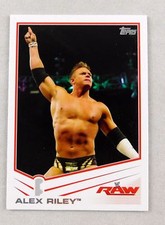 Alex Riley WWE Topps Wrestling Trading Card WWF Smackdown Raw Wrestler #2