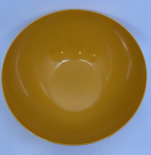 Melamine Plastic Yellow/Orange Large Bowl Summer 2012 11 1/4 " Diameter - Picture 3 of 8