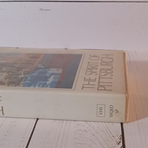 The Spirit of Pittsburgh VHS Tape 1988 PBS WQED Documentary/Short SHIPS FREE - Picture 4 of 7