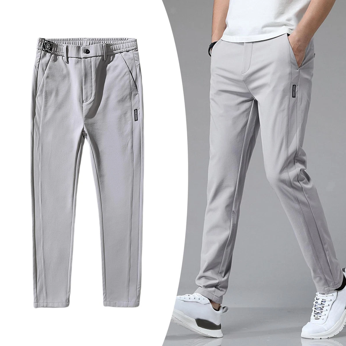 Grey hotsell summer trousers