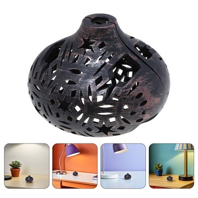  12 Pcs Antiker Lampenschirmeinsatz Aus Kunststoff Retro-lampenabdeckung Vintage