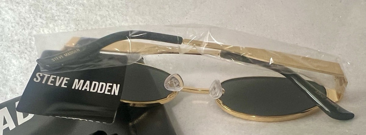 New Steve Madden Mystie Gold Frame Sunglasses with Storage Pouch Steve Madden - Mystie Sunglasses Gold New | Mercari main image 2