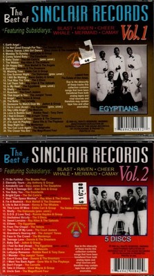 SINCLAIR RECORDS-BEST OF VOL. 1 & 2-2 NEW SEALED CDS CHEAP